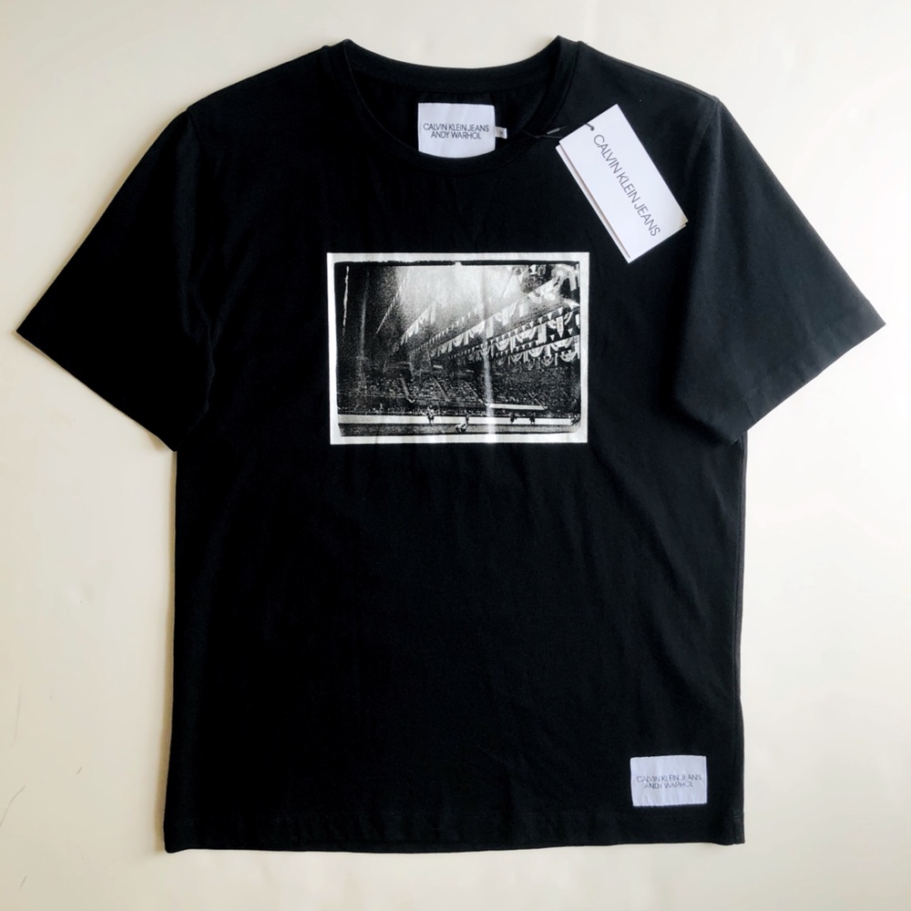 Calvin Klein Jeans Mens Andy Warhol rodeo T-shirt